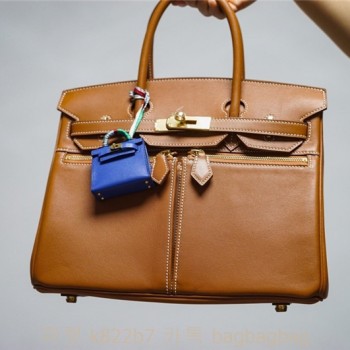 에르메스 HERMES Lakis Birkin 30cm 금장 은장