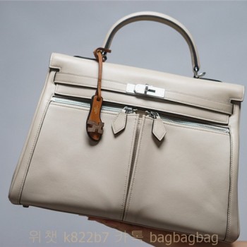 에르메스 HERMES Lakis Kelly 35cm 금장 은장