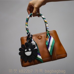 에르메스 HERMES 미니 가든파티  Garden Party Swift가죽