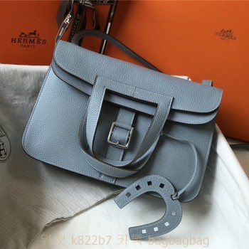 에르메스 HERMES 할잔백 togo가죽 금장 은장 30cm