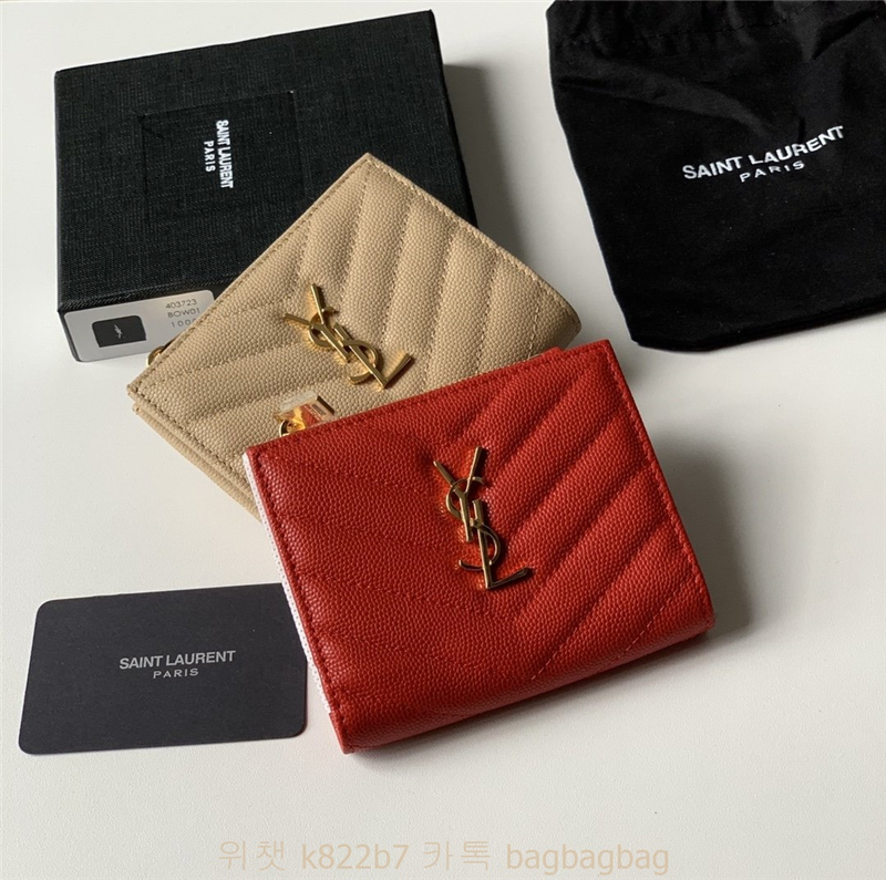 입생로랑 YSL 459738 반지갑