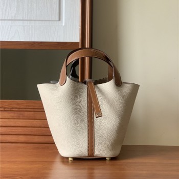 에르메스 HERMES 피코탄백 Togo가죽 18cm/22cm