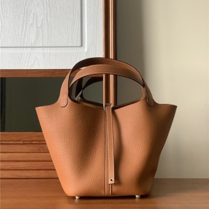 에르메스 HERMES 피코탄백 Togo가죽 18cm/22cm