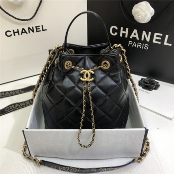샤넬 CHANEL 드로스트링 핸드백 AS1900