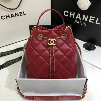 샤넬 CHANEL 드로스트링 핸드백 AS1900