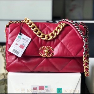 샤넬 CHANEL 19플랩백 30cm 미디움 숄더백 AS1162 B02875