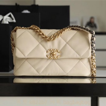 샤넬 CHANEL 19플랩백 30cm 미디움 숄더백 AS1162 B02875
