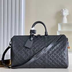 루이비통 Louis Vuitton Keepall 토뤼옹 모노그램 Monogram 가죽 키폴 반둘리에 50 M59025