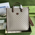구찌 GUCCI 남성 남자  인터로킹 G 미디엄 토트백 674155