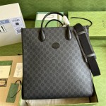 구찌 GUCCI 남성 남자  인터로킹 G 미디엄 토트백 674155