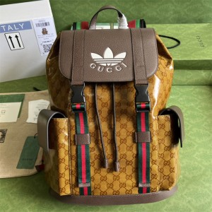 구찌 GUCCI 남성 남자 495563 아디다스 소프트 GG 수프림 백팩