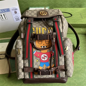 구찌 GUCCI 남성 남자 690999 프린트 스케이트보드 백팩