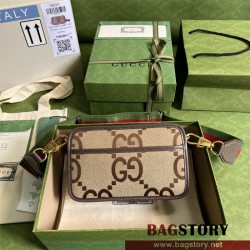 구찌 GUCCI 남성 남자 696075 점보 GG 미니 백