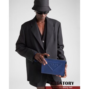 프라다 PRADA 남성 남자 2VF039 사피아노 클러치백