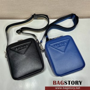 프라다 PRADA 남성 남자 2VH154 메신저 백 숄더