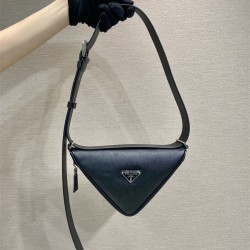 프라다 PRADA 남성 남자 2VL039 남성 사피아노 가죽 벨트