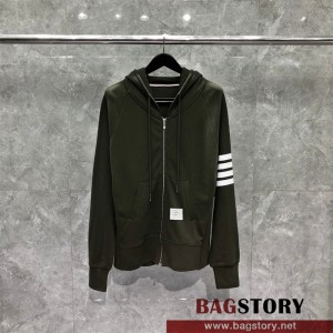 톰브라운 THOM BROWNE 후드집업 남여공용