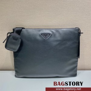 프라다 PRADA 남성 남자 2VH121 나일론 메신저백