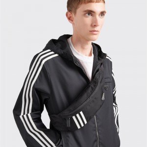 프라다 PRADA 남성 남자 2VL034 리나일론 벨트백 아디다스