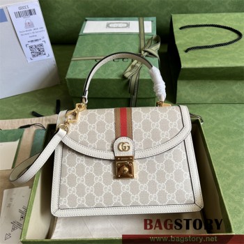 구찌 GUCCI 오피디아 스몰 GG 탑 핸들백 651055