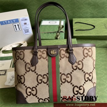 구찌 GUCCI  오피디아  점보 GG 미디엄 토트백 631685