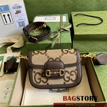 구찌 GUCCI 홀스빗 1955  점보 GG 미니백 658574