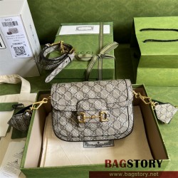 구찌 GUCCI  홀스빗 1955  발렌시아가 x 구찌 미니백 658574