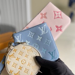 루이비통 Louis Vuitton M80407 바이더풀 앙프렝뜨 모노그램 트리오 파우치