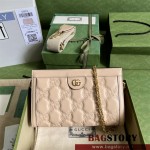 구찌 GUCCI  GG 마틀라세 레더 스몰 핸드백 702200