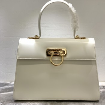 페레가모 켈리백 탑핸들 라지