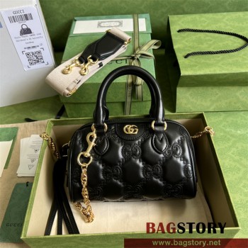 구찌 GUCCI  GG 마틀라세 레더 미니 핸드백 702251