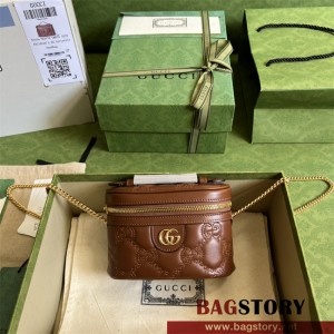 구찌 GUCCI  GG 마틀라세 탑 핸들 미니백 723770