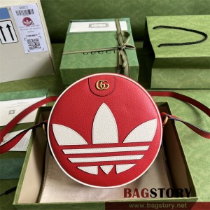 구찌 GUCCI  오피디아 아디다스 x 구찌 라운드 숄더백 702626