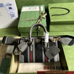 구찌 GUCCI  미니 캔버스 탑 핸들백 715771