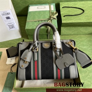 구찌 GUCCI 스몰 캔버스 탑 핸들백 715772