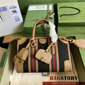 구찌 GUCCI  스몰 캔버스 탑 핸들백 715772