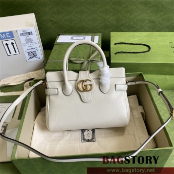 구찌 GUCCI 더블 G 디테일의 스몰 탑 핸들백 658450