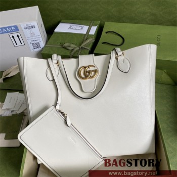 구찌 GUCCI 더블 G 미디엄 토트백 649577