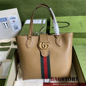 구찌 GUCCI 더블 G 미디엄 토트백 649577