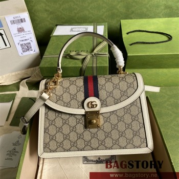 구찌 GUCCI 오피디아 스몰 GG 탑 핸들백 651055
