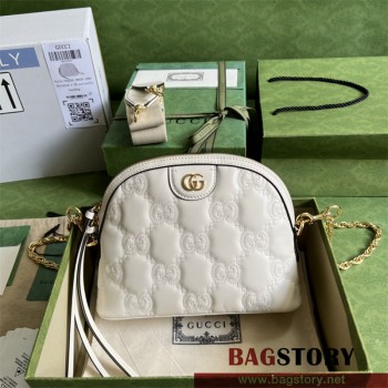 구찌 GUCCI GG 마틀라세 레더 스몰 숄더백 702229