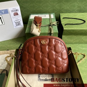 구찌 GUCCI GG 마틀라세 레더 스몰 숄더백 702229