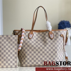 루이비통 Louis Vuitton N50047  다미에 아주르 네버풀 MM 