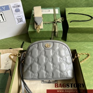 구찌 GUCCI GG 마틀라세 레더 스몰 숄더백 702229