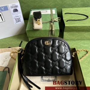 구찌 GUCCI GG 마틀라세 레더 스몰 숄더백 702229