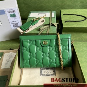 구찌 GUCCI GG 마틀라세 레더 스몰 핸드백 702200