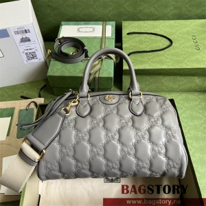 구찌 GUCCI GG 마틀라세 레더 미디엄 핸드백702242