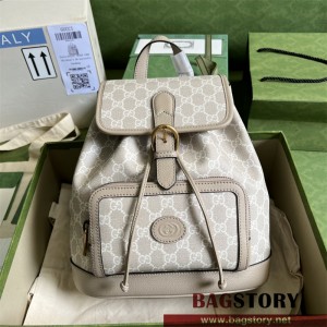 구찌 GUCCI 674147 인터로킹 G 디테일의 백팩