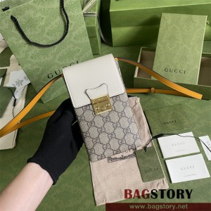 구찌 GUCCI 658229 패드락 폰 홀더 미니 크로스백