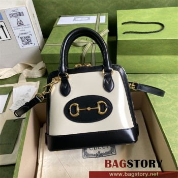 구찌 GUCCI 640716 홀스빗 1955 미니 탑 핸들백